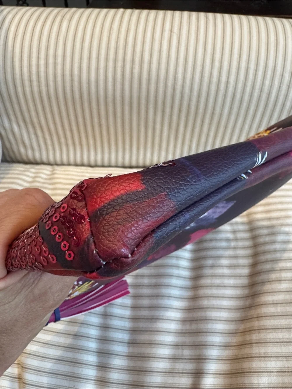 Ashley langshore x bergdorf Goodman floral cosmetic makeup pouch